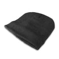 thumbnail image 2 of Polar Extreme Men's Beanie Knit Hat Winter Warm Cap Slouchy Solid Skull Hat Cuff (Black), 2 of 3