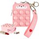 thumbnail image 1 of Trendy Fun Monedero Cambiar Monederos Monedas Para Niñas Niños Niño Mujer Girly Fidget Fidgets Juguete Juguetes Burbuja Mini Bolsas Cremallera Pequeña Bolsa Lindo Kawaii kaili Sencillez, 1 of 1