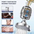 thumbnail image 4 of Filtered Shower Head 20 Stage Shower Filter With Mode Showerhead For Hard Water Detachable Water Softener, 4 of 5