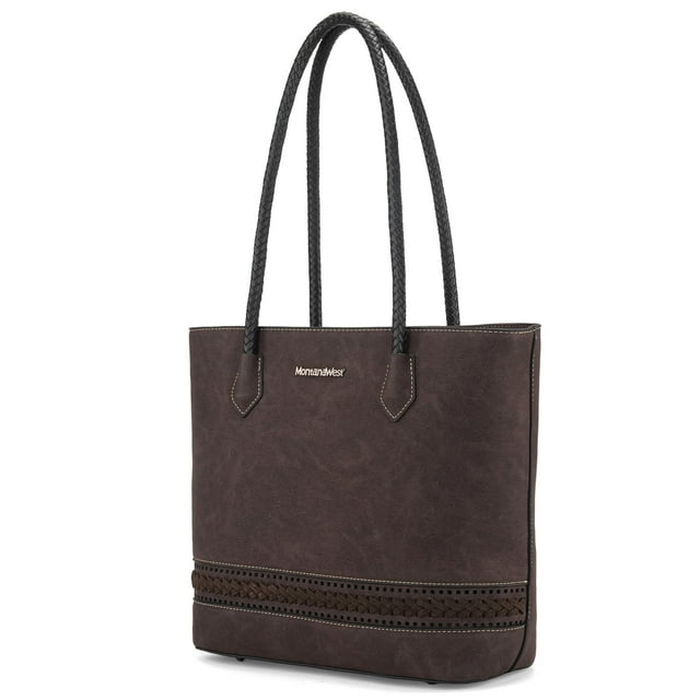 Bolso Montana West de piel vegana tejida para mujer MWC-090CF