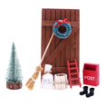 thumbnail image 2 of 9x 1:12 Fairy Door Set DIY Fairy Garden for Architectural Sand Table Layout, 2 of 9
