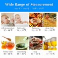 thumbnail image 5 of Thermometer Instant Read Digital Cooking Thermometer ℃/℉ Switch Candy Super Long Probe Kitchen BBQ Grill Smoker Meat Oil Milk Yogurt Temperature, 5 of 5