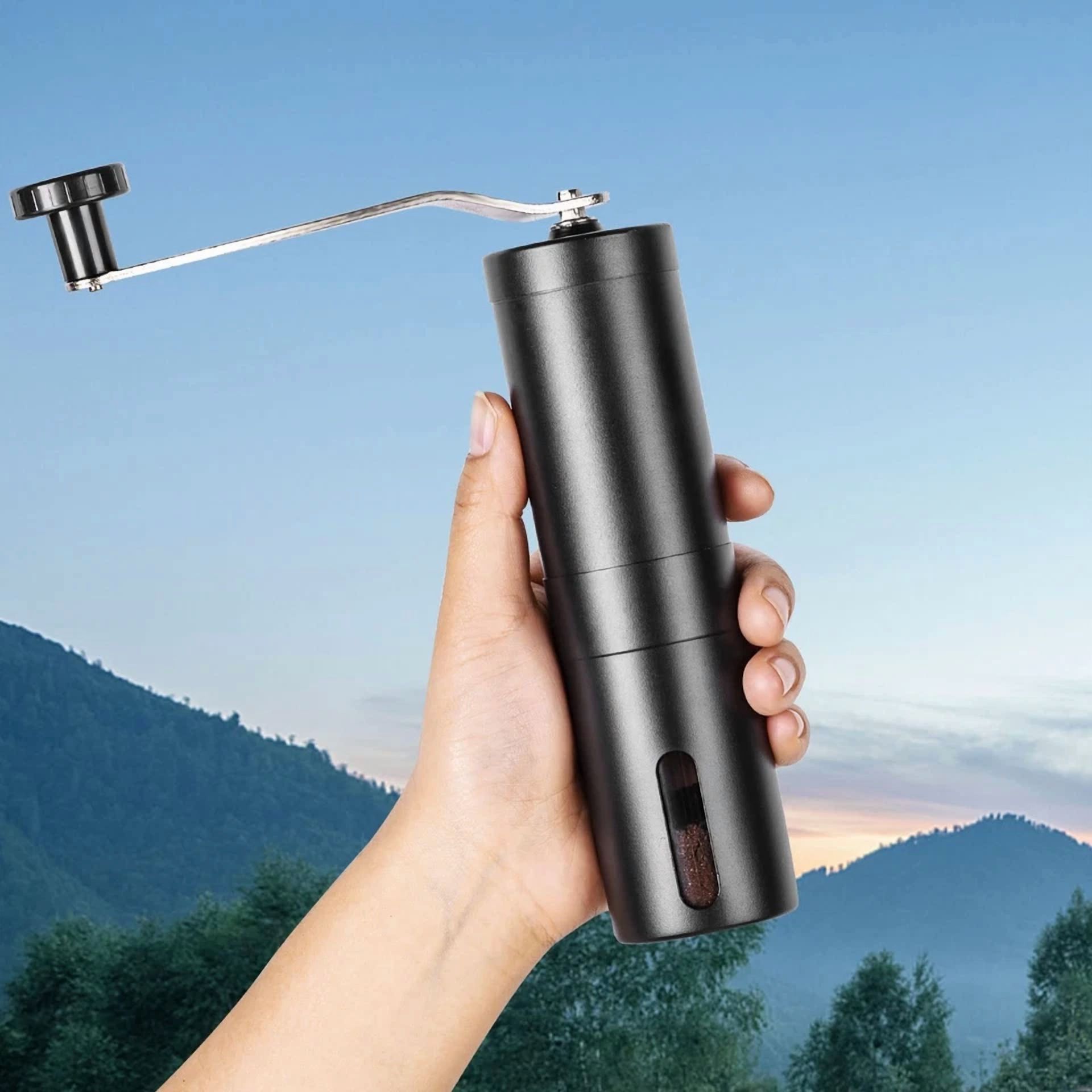 Paracity Manual Coffee Grinder Stainless Steel, Hand Coffee Bean Grinder/Mill
