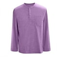 thumbnail image 4 of PMVFHDE Long Sleeve Shirts For Men Thermal Winter Base Layer Slim Fit Crew Neck Soft Breathable Casual Top, 4 of 5