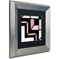 thumbnail image 2 of Trademark Fine Art "Daring Deco II" Canvas Art by Color Bakery Black Matte, Silver Frame, 2 of 4