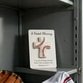 thumbnail image 4 of Leutsin A Pocket Blessing - Baseball Football Softball Cross Edition,Handmade Pocket-Sized Cross Gift for Christian Athletes,Inspirational Token for Teams & Youth Group Encouragement Decor,5.6", 4 of 7