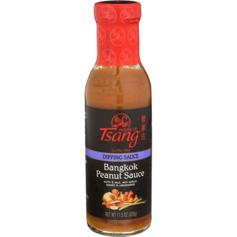 House Of Tsang Bangkok Peanut Dipping Sauce 11.5 oz Pack of 4