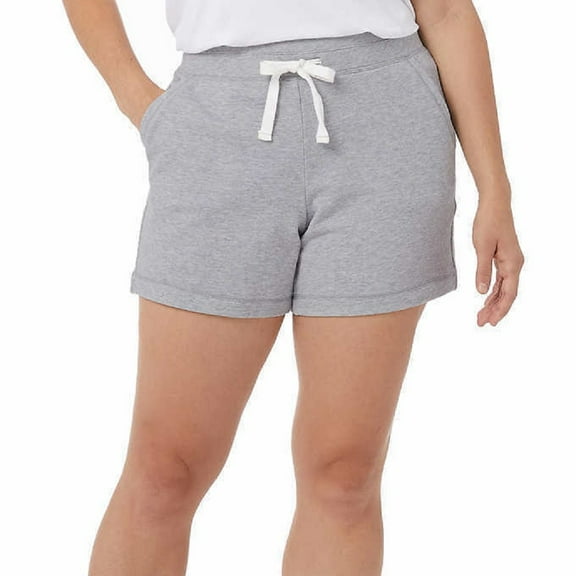 32 DEGREES Womens 1-Pack Ultra Soft Cotton Blend Shorts Size Medium Color Grey