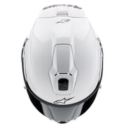 Alpinestars Supertech R10 Solid Street Motorcycle Helmet - Gloss White / Small