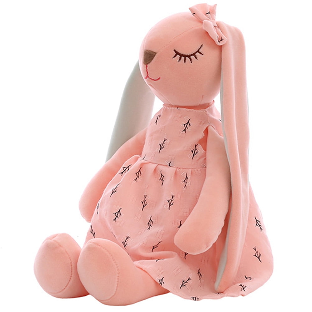 Cute Bunny Soft Plush Toy Rabbit Stuffed Animal Baby Kids Gift Animals Doll HD 