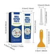 thumbnail image 5 of Drywall Patch Repair Kit,Wall Mending Agent,Plaster Repair Kits,Walls Patch Repairs Kit with Scraper,Walls Surface Hole Fill Quick and Easy Solution (3), 5 of 5
