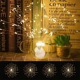 thumbnail image 6 of Casewin Firework Lights led Copper Wire Starburst String Lights 8 Modes Battery Operated Fairy Lights,Wedding Decorative Hanging Lights for Party Patio Garden Bedroom Decoration (Warm White)1 Pack, 6 of 7
