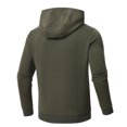 thumbnail image 6 of QPNGRP Men's Casual Pullover Lightweight Hoodie Long Sleeve Solid Waffle knitted Hooded Plus Size Army XL, 6 of 6