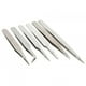 thumbnail image 1 of Juego de pinzas de acero inoxidable Ecomeon 6 piezas pinzas de precisión antiestáticas para manualidades joyería electrónica trabajo de laboratorio, 1 of 6