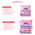 thumbnail image 4 of Sonive Twin Kids Comforter Set, 5 Pieces Super Soft and Fluffy Princess Bedding Set, Pink Star, 4 of 7
