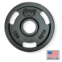 Biggins Iron Olympic Cast Iron Weight Plates, Single, 5 lb.