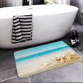 thumbnail image 2 of Alfombra antideslizante Britimes Blue Ocean Waves de 50 x 80 cm, 2 of 8