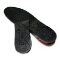 thumbnail image 3 of Plantillas de altura ajustables Calzado deportivo Pies Tacón de talón Amortiguador Amortiguador Trimmable 27cm Largos PVC hombres Mujer Pad Pad 5 cm, 1 par seitruly OD003616-02, 3 of 7