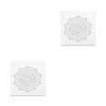 thumbnail image 4 of Kenally Transform Art With Mandala Stencils - Duradero y reutilizable, incluida la impresión de póster A3 de resina de , carteles impresos 1-30*30cm 2Conjunto, 4 of 6