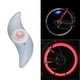 thumbnail image 1 of Fiudx Luz Led para Bicicleta, Lámpara de Radios Superbrillante, Diseño Resistente Al Agua y a Los Golpes, Fácil Instalación, Visibilidad Nocturna, Ajuste Seguro, Batería Cr2016 Incluida, Color Blanco, 1 of 3