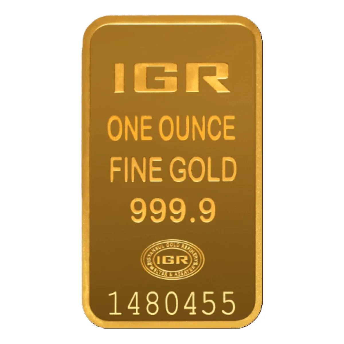 Random Mint Gold Bar (Secondary Market) 1 troy oz Fine Gold, .9999, 24 Karats