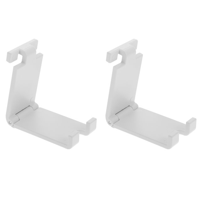 2pcs Creative Side-mounted ABS Headset Hangers Practical Gamepad Hanging Brackets