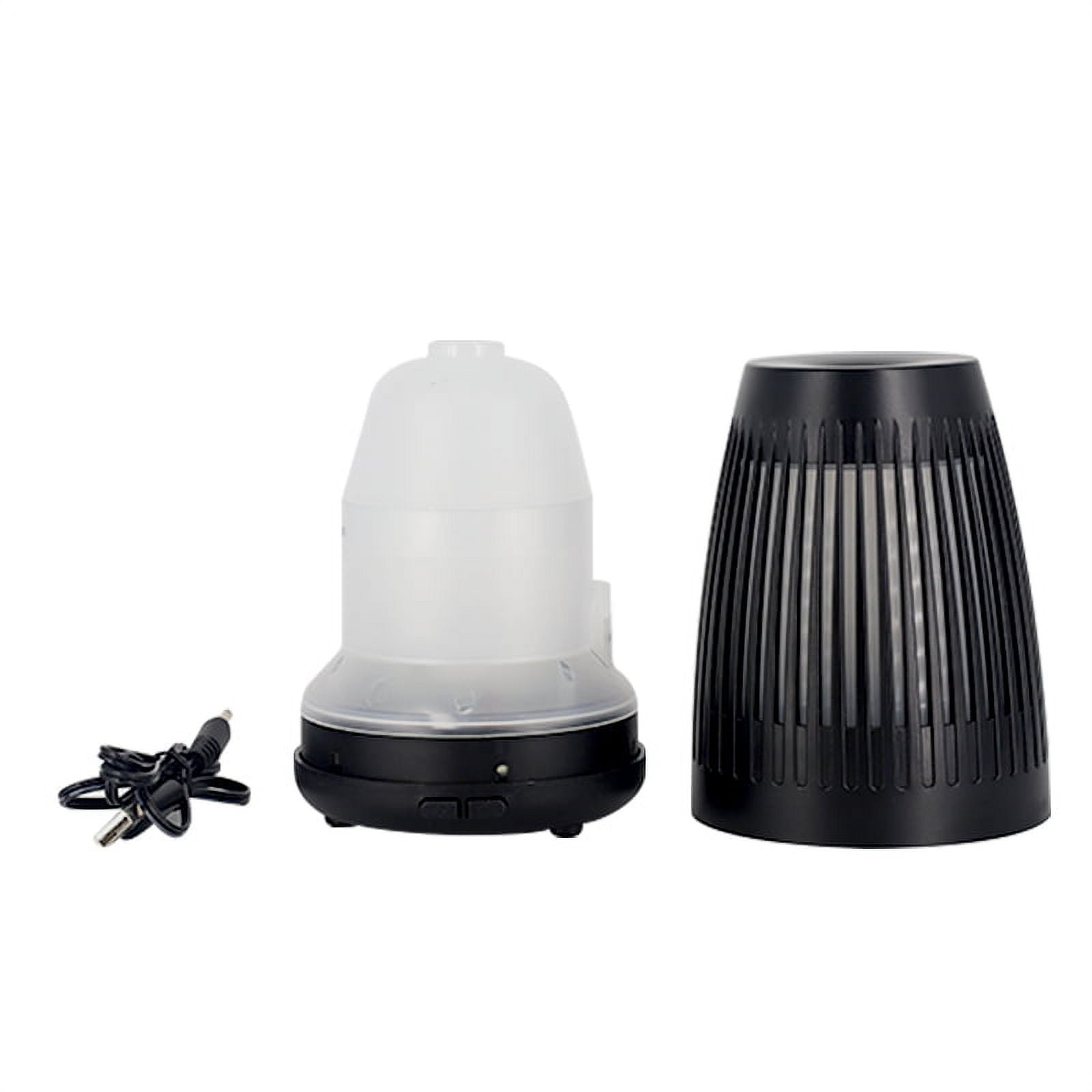 Mainstays Cool Mist Ultrasonic Cut Diffuser- Black, 100ml, Use with your Preferred Scented Oil