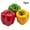 As Show, variant on 3Pcs Artificial Bell Peppers Fake Veggie Colorful Bell Peppers for Decoration, Decorative Vegetables, Red Green Yellow Bell Peppers