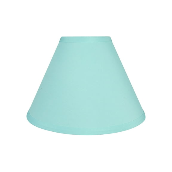 Aspen Creative 58754 Transitional Hardback Empire Shape UNO Construction Lamp Shade in Light Blue, 10" Wide (4" x 10" x 7")
