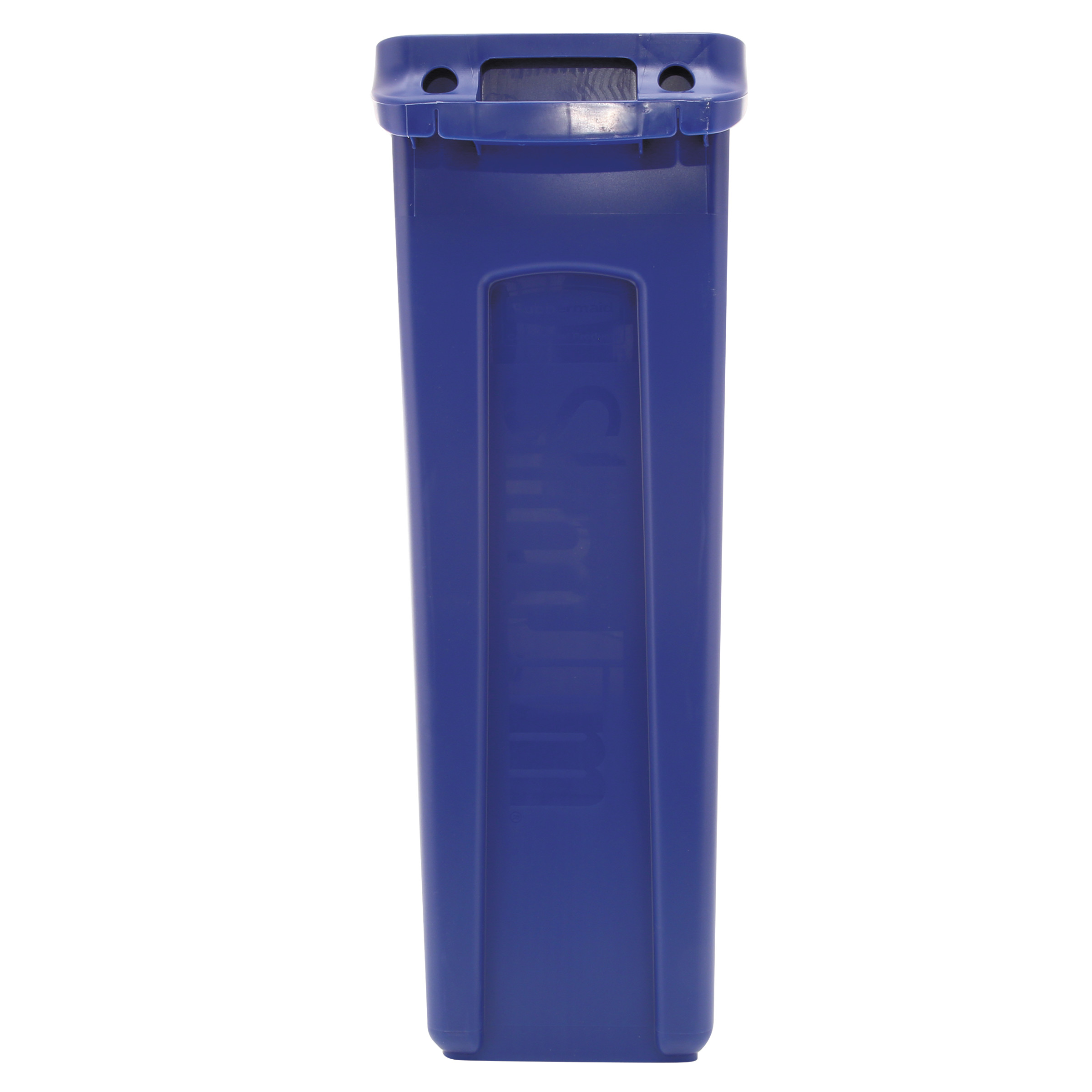 Rubbermaid Commercial Products FG354007BLUE Venting Slim Jim Recycling Waste Container, Blue - image 3 of 4