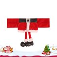 thumbnail image 2 of Christmas Chair Cover Festive Chair Back Cover Dustproof Chair Slipcover Home Kitchen Dining Chair Protector, 2 of 7
