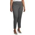 thumbnail image 5 of Just My Size Women's Plus Size Pull on Stretch Woven Pants, Also in Petite, 5 of 8