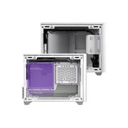Cooler Master MCB-NR200-WNNN-S00 MasterBox NR200 Mini-Tower Computer Case - Mesh, Plastic, Steel - White