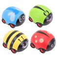 thumbnail image 3 of Pull Back Car Toys Abs Assorted Color Mini Car For Kids 4Pcs 3.5x3.1in, 3 of 8