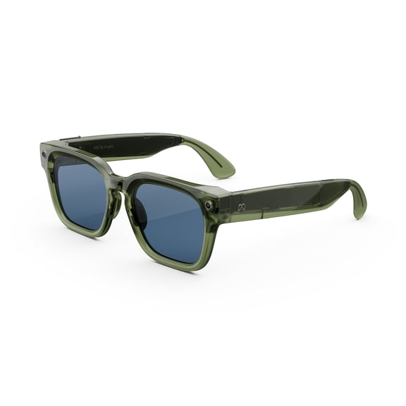 Meta Fury Racing Green, Light Blue Atlantic Lenses