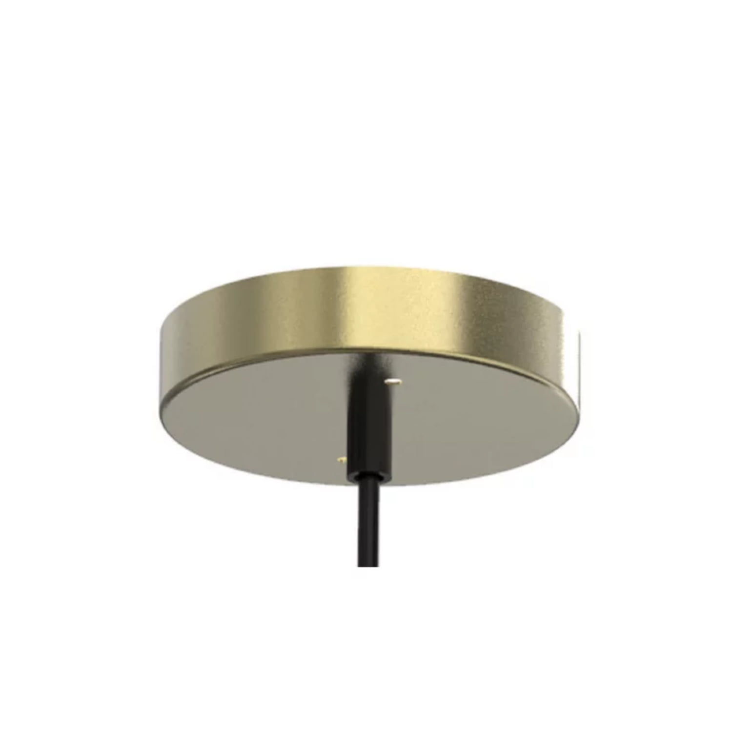 Better Homes & Gardens 59” Golden Pendant Ceiling Light, Metal Base Glass Shade, LED Bulb Included