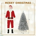thumbnail image 5 of Resenkos 5-Ft Artificial Christmas Tree with Warm White LED Lights - Silver, 5 of 8