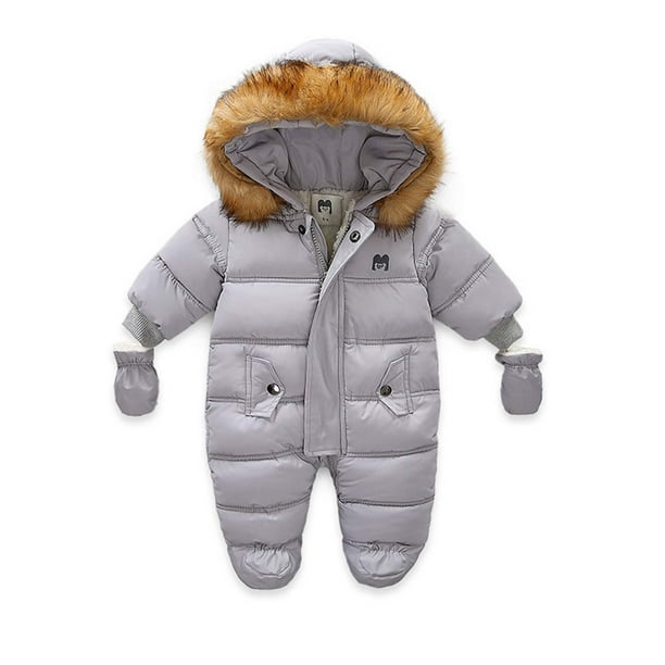 Eyicmarn Eyicmarn Infant Baby Boys Girls Winter Snowsuit Romper