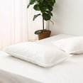 thumbnail image 6 of Tdxkok Disposable 4-Piece Bed Sheet & Duvet Cover Set (2 Pillowcase) – No-Wash Travel Hygiene Barrier Lightweight & Allergy-Friendly Plain Solid Double Size, 6 of 8