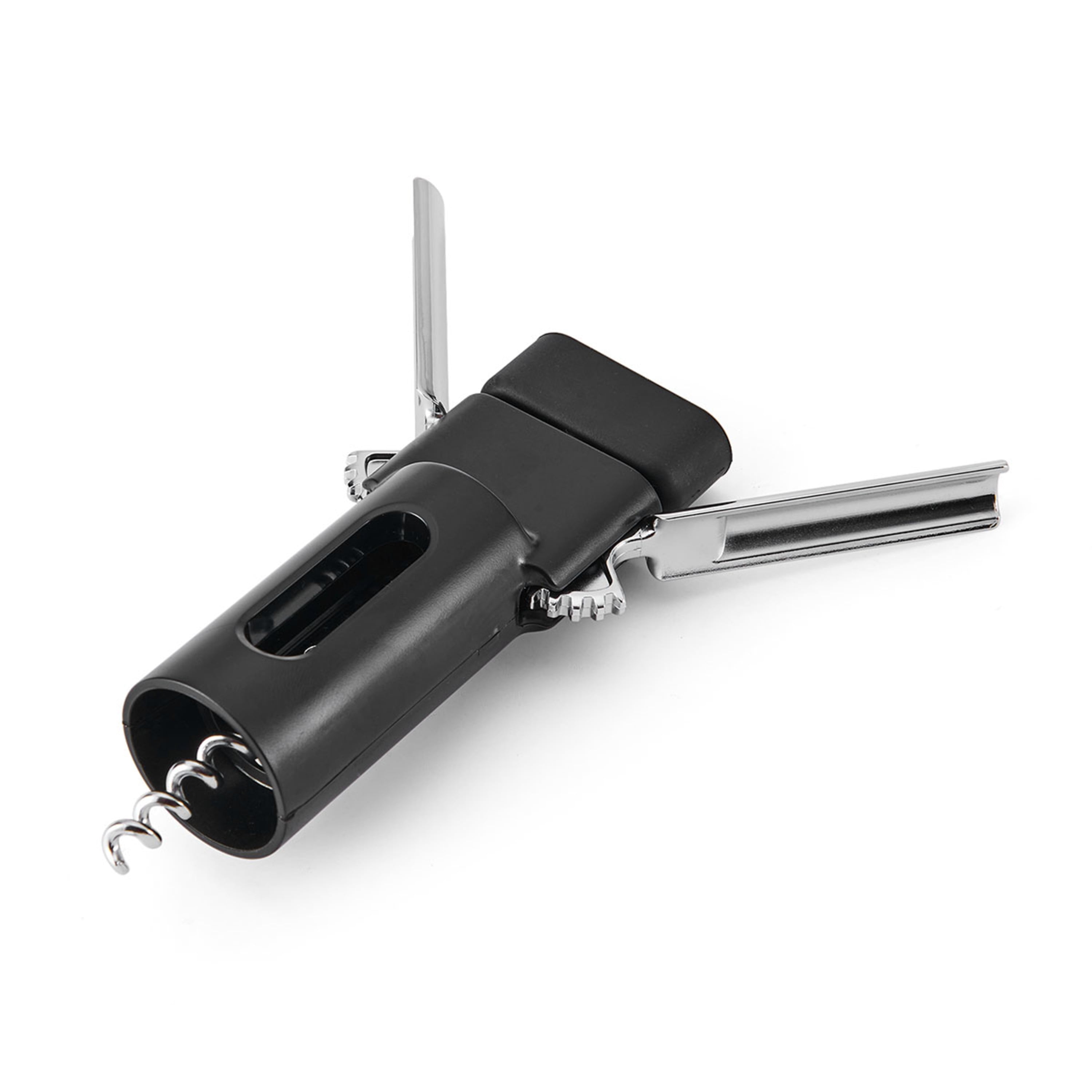 Kitchenaid Winged Corkscrew Black, Chrome Plated
