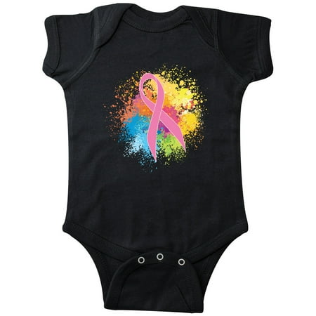 

Inktastic Breast Cancer Awareness Ribbon Art Gift Baby Girl Bodysuit