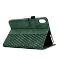 thumbnail image 5 of Feishell Smart Case for iPad 10th Gen 10.9" 2022,Embossed Premium PU Leather Magnetic Closure Folio Flip Holder Card Slots Shockproof Protective Cover with Auto Wake / Sleep,Green, 5 of 10