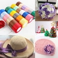 thumbnail image 2 of 1 Roll 22m 4cm Wide Satin Wedding Ribbon Roll Gift Wrapping Bouquets Bow Making Decoration Home Decor, 2 of 7