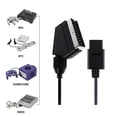 thumbnail image 3 of Câble Connecteur SCART AV pour N64 SNES SFC GC Rétro - Manette de Jeu, 3 of 4