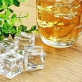 thumbnail image 4 of SPOORYYO Realistic Artificial Plastic Ice Pieces for Decorative Display and Photography - Set of 6 Clear Fake Ice Blocks for Summer Drinks, Wine Chilling, and Event Decor, 4 of 5