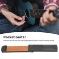 thumbnail image 3 of Portable Guitar Neck Trainer, Fine Workmanship Pocket Guitar Adjustable Tension High Grade Strings  Finger Flexibility With Storage Bag For Home, 3 of 8
