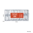 thumbnail image 3 of Sandwich Nail Dual Forms, Coffin Top & Bottom for Builder Gel 256 Pcs Reusable Nail Forms Guide Lines Nail Mold for Nails Extension,Salon & Home DIY Nail Art Tools, 3 of 4