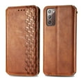 thumbnail image 2 of Dteck Case For Samsung Galaxy Note 20 Ultra(6.9 inches),Luxury Leather Wallet Card Holder Flip Cover Protective Shockproof Kickstand Phone Case ,Brown, 2 of 7