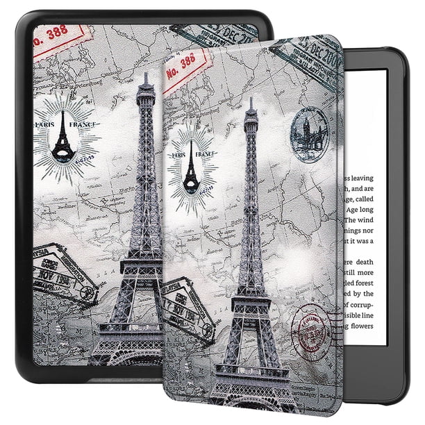 Cubierta de libro impermeable para lectores electrónicos suspensión automática pintada para Amazon Kindle 2022 completamente nuevo