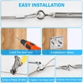 thumbnail image 4 of Cable de Acero Trutob de 1/8 pulgada 304 Acero Inoxidable 30 m con Accesorios, 4 of 7
